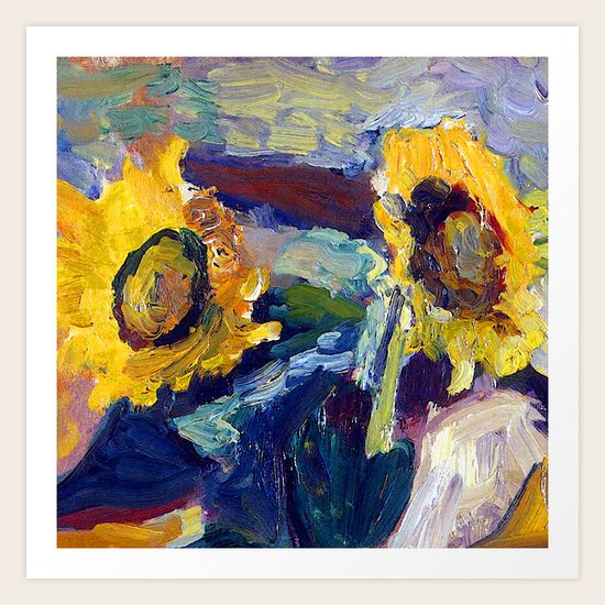 Henri Matisse Sunflowers Art Print by jjbzz Society6