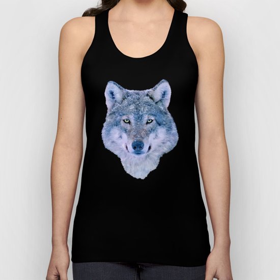 Winter Wolf Unisex Tank Top