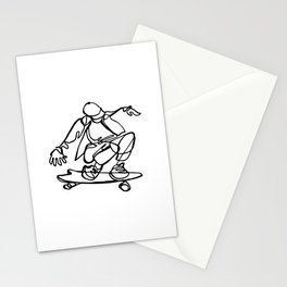 Skate :: Lean In Stationery Card