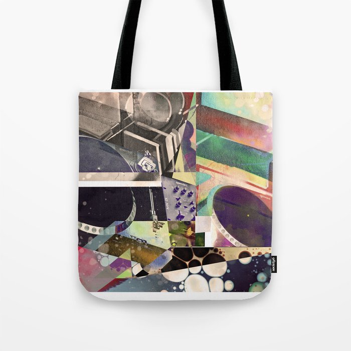 Psychedelic Music Tote Bag