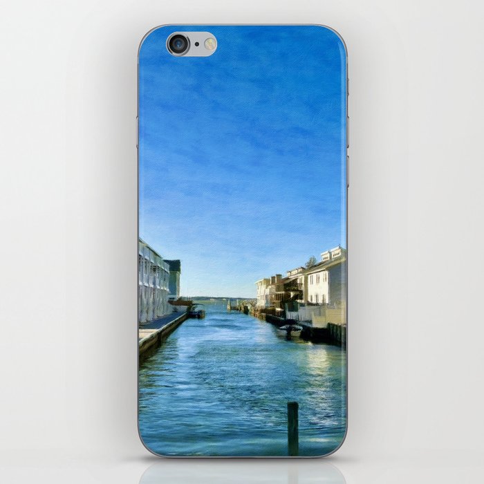 Boat Dock in New England iPhone Skin