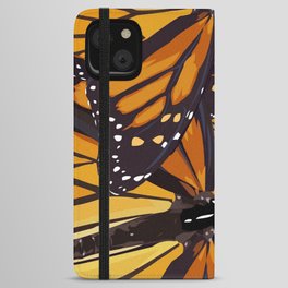 monarch butterflies iPhone Wallet Case