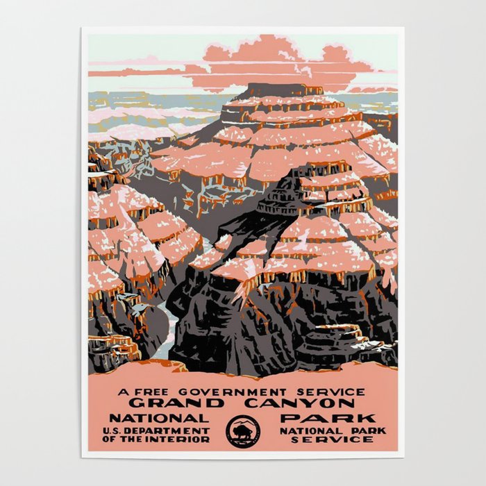 Vintage poster - Grand Canyon Poster