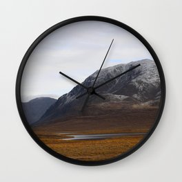 Alaska Range in Autumn Wall Clock