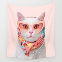 FASHION CAT Wall Tapestry