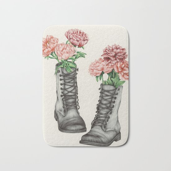 Shoe Bouquet III Bath Mat