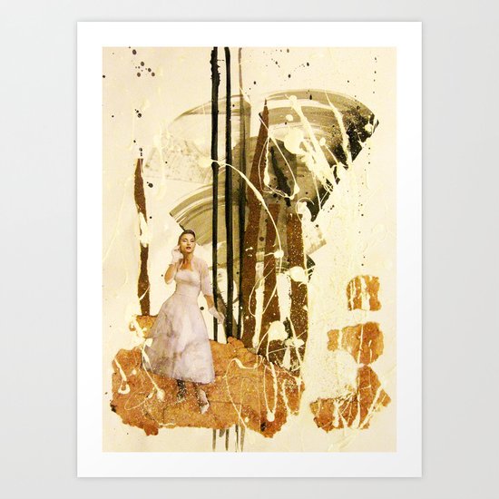 Wait Art Print