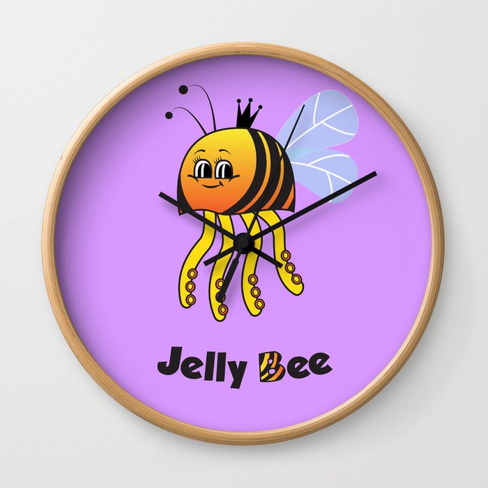 Jelly Bee Wall Clock
