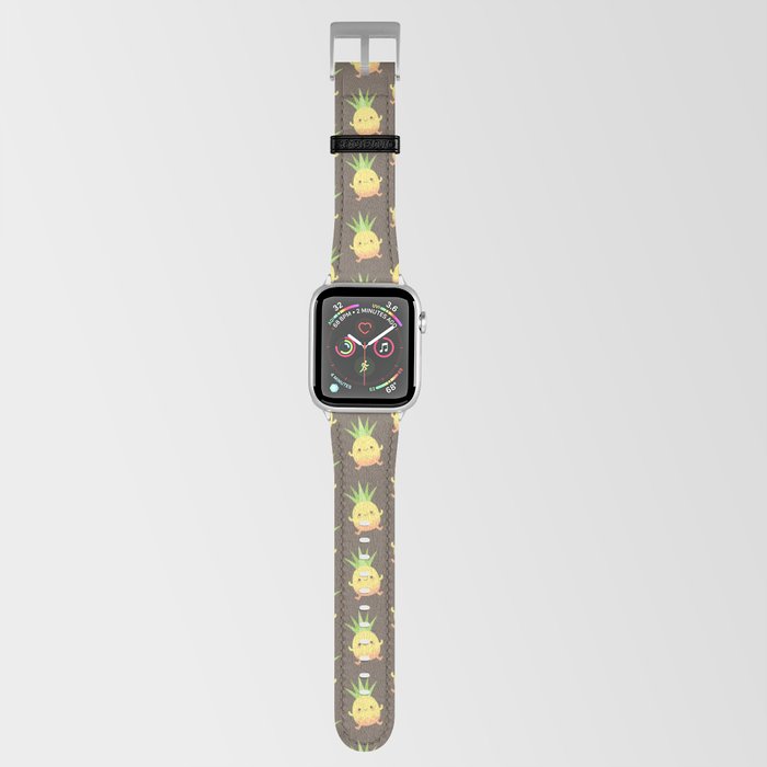 Happy pineapple kids Apple Watch Band by Petits Pixels Society6