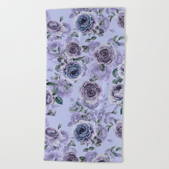 ROSE GARDEN III Beach Towel