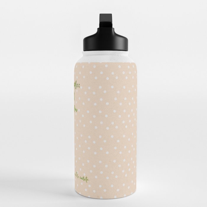 Pineapple Stand Tall Water Bottle Green Gloss