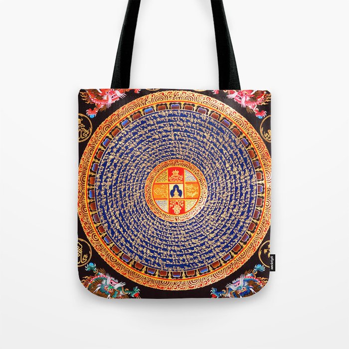 Buddhist Mandala 24 Tote Bag