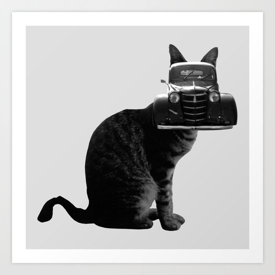 cat Art Print