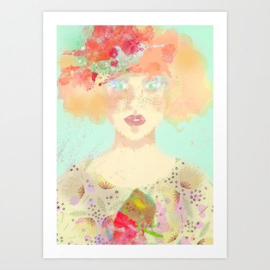 Faded and Washed Art Print