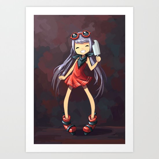 Popsicle Art Print