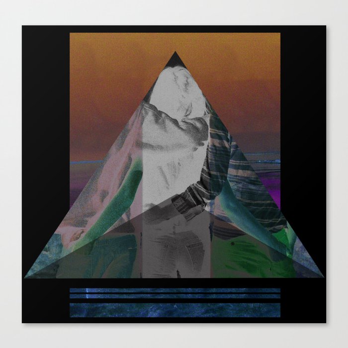 Bermuda Love Triangle Canvas Print By Wendyteague Society6