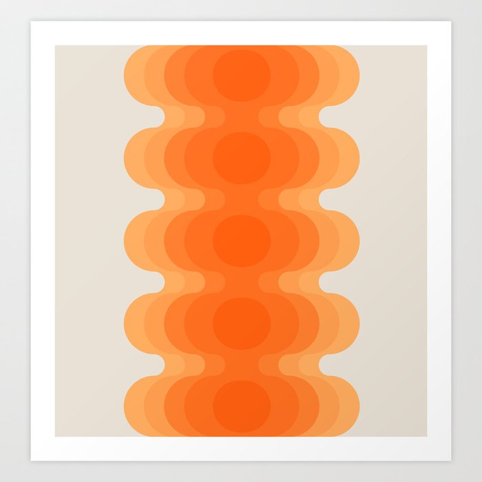 Echoes - Creamsicle Kunstdrucke Echoes - Creamsicle Kunstdrucke