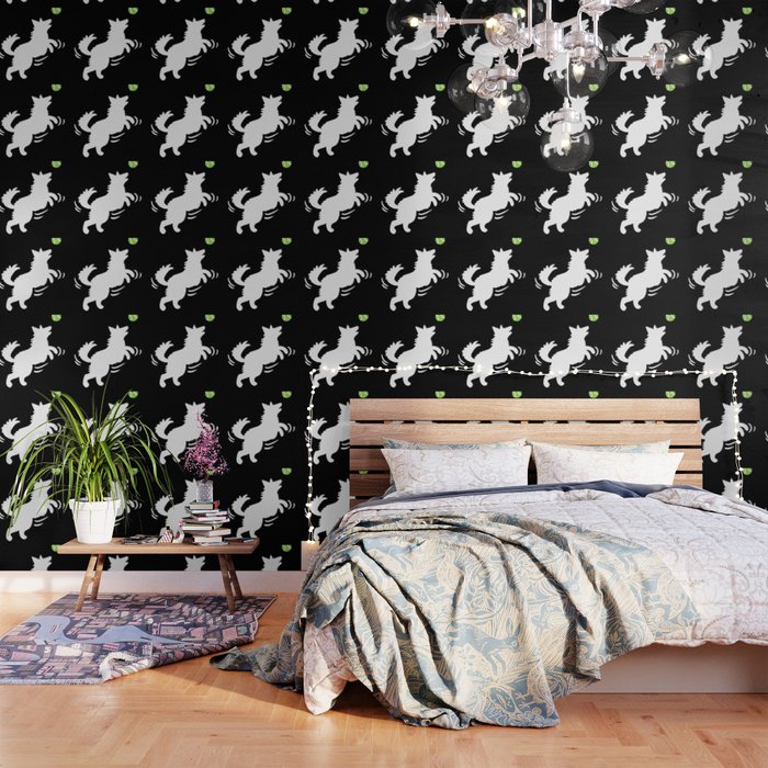 German Shepherd Dog Catching Tennis Ball Wallpaper