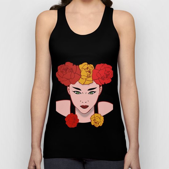 Asian Beauty Unisex Tank Top