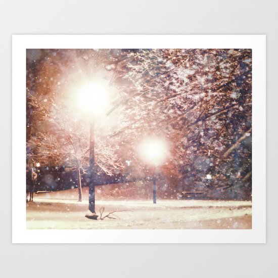 Silent Night Art Print