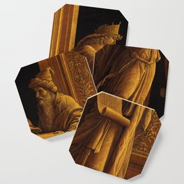A Sibyl and a Prophet, 1495 by Andrea Mantegna Coaster