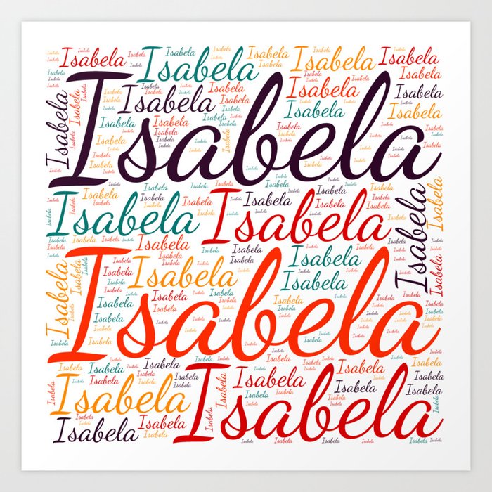 Isabela Art Print