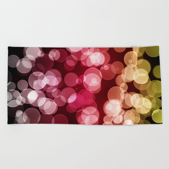 Bokeh Background Beach Towel