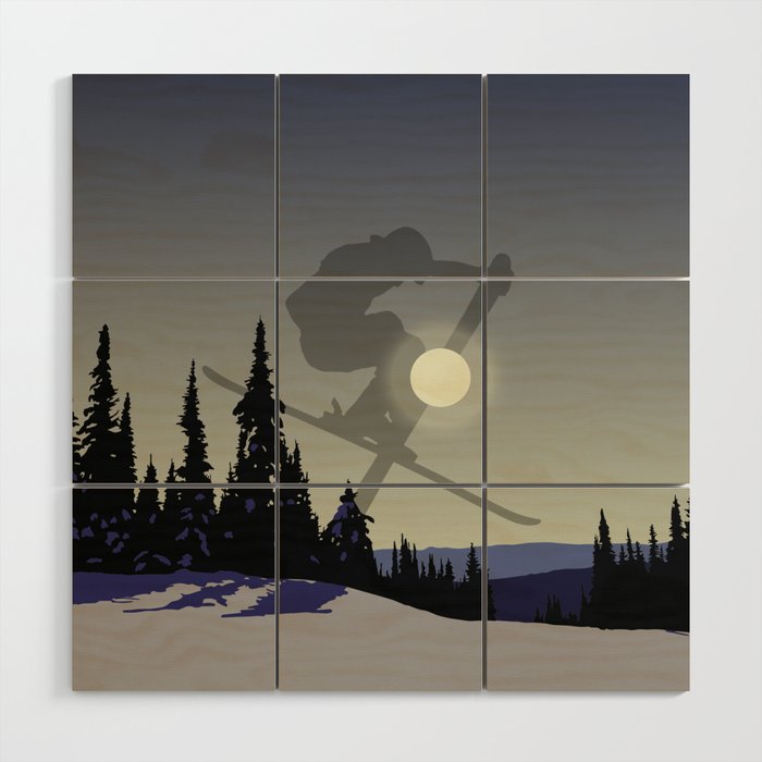 Touch The Morning Sun - Square | DopeyArt Wood Wall Art