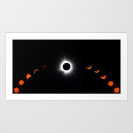 Eclipse Phases Art Print