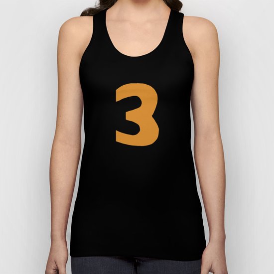 Number 3 Unisex Tank Top