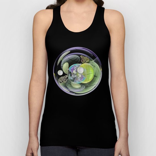 Froggies in a water bubble Unisex Tank Top