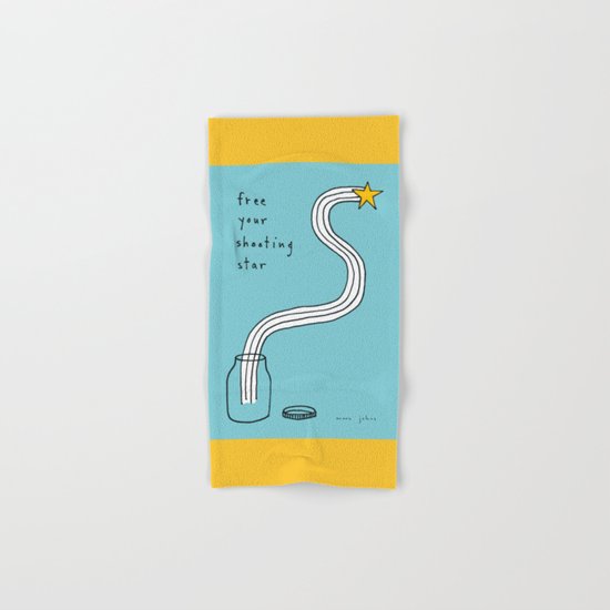 free your shooting star Hand & Bath Towel
