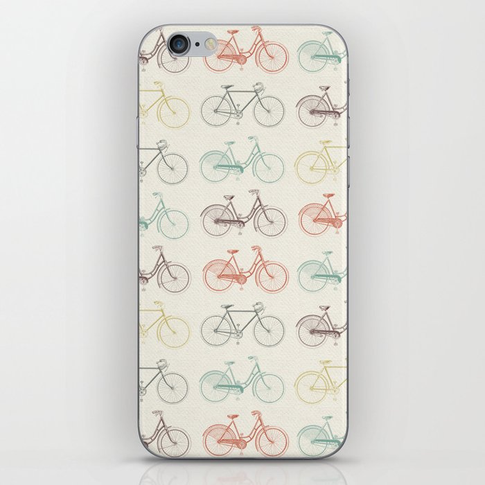 Vintage Bicycles iPhone Skin