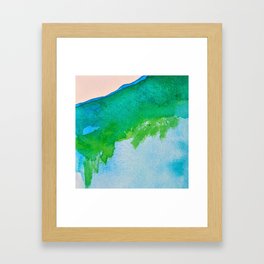GAZE Framed Art Print