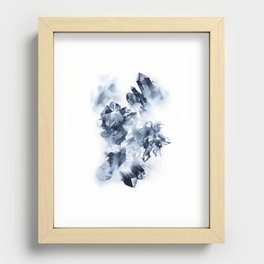 Smokey Crystals Recessed Framed Print