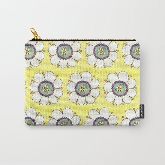 Crazy Daisies Carry-All Pouch