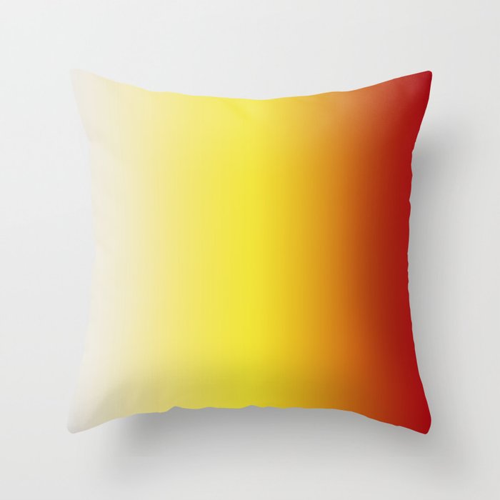 red and yellow floral pillows
