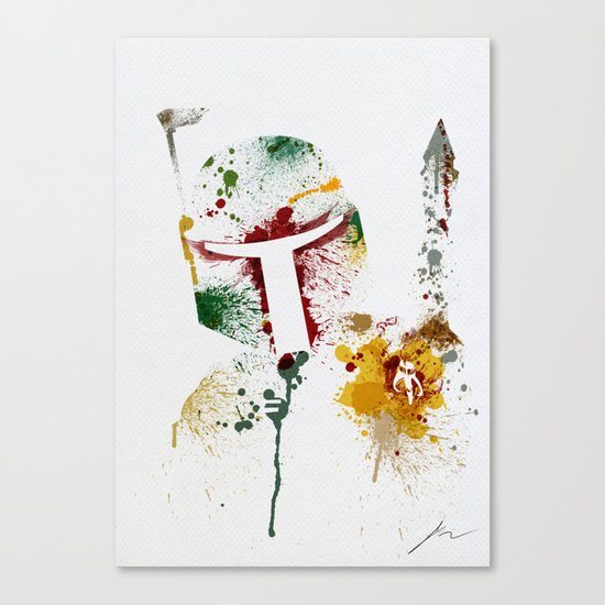 Bounty hunter Canvas Print