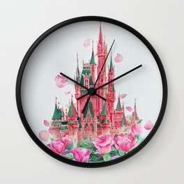 Botanical Castle_Spring Wall Clock