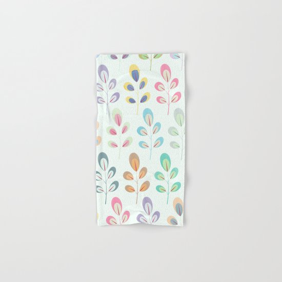 Colorful Leaves III Hand & Bath Towel
