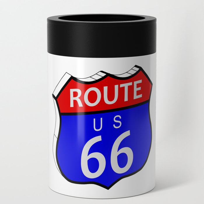 Route 66 Highway Sign Can Cooler