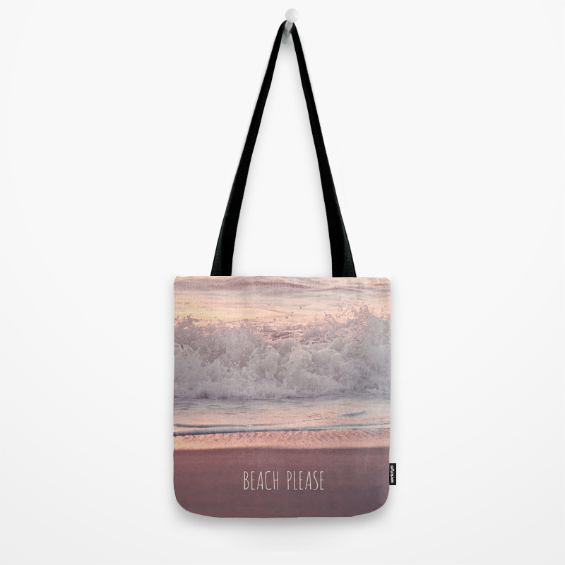 beach please beach bag