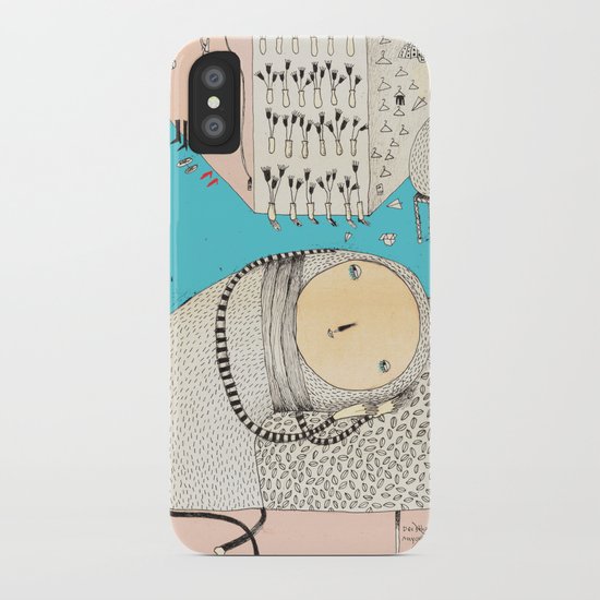 My daily life. iPhone Case