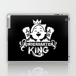 Kindergarten King Cute Kids Boys Slogan Laptop Skin
