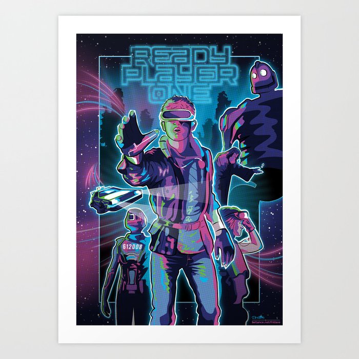 Photo Picture Poster Print Art A0 to A4 ZZ007 READY PLAYER ONE MOVIE POSTER 