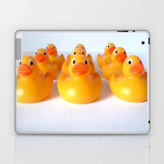 Ducks in a Row Laptop & iPad Skin