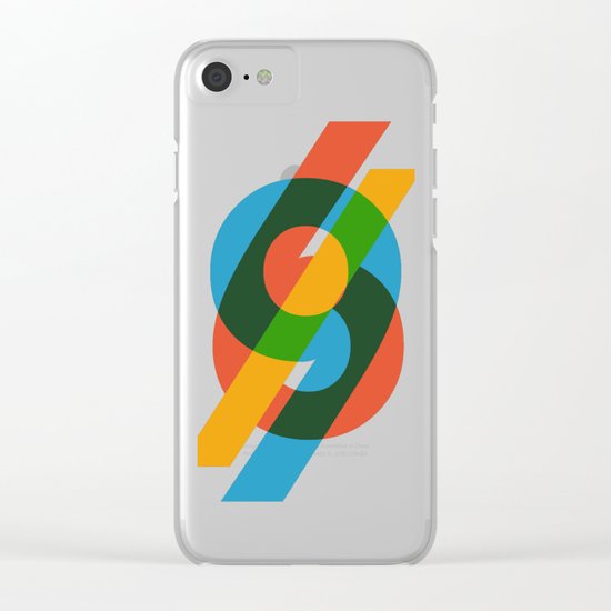 six to nine Clear iPhone Case
