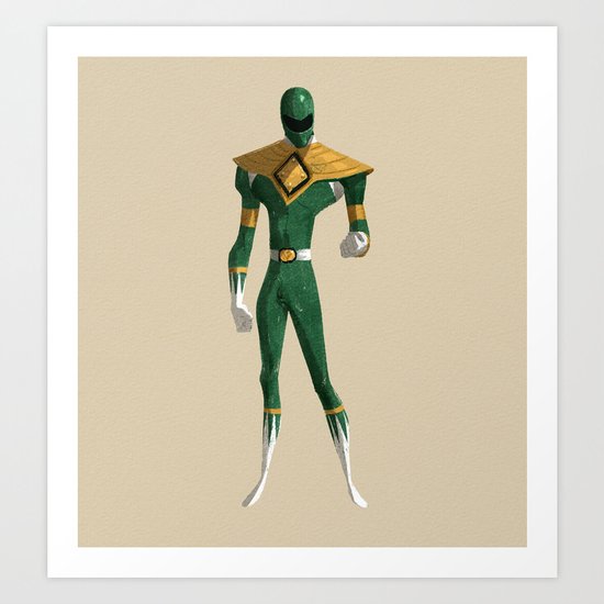 Green Ranger Art Print