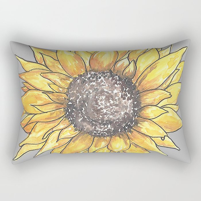 Sunflower Rectangular Pillow