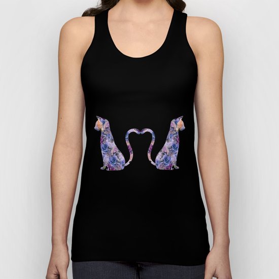 cats love Unisex Tank Top
